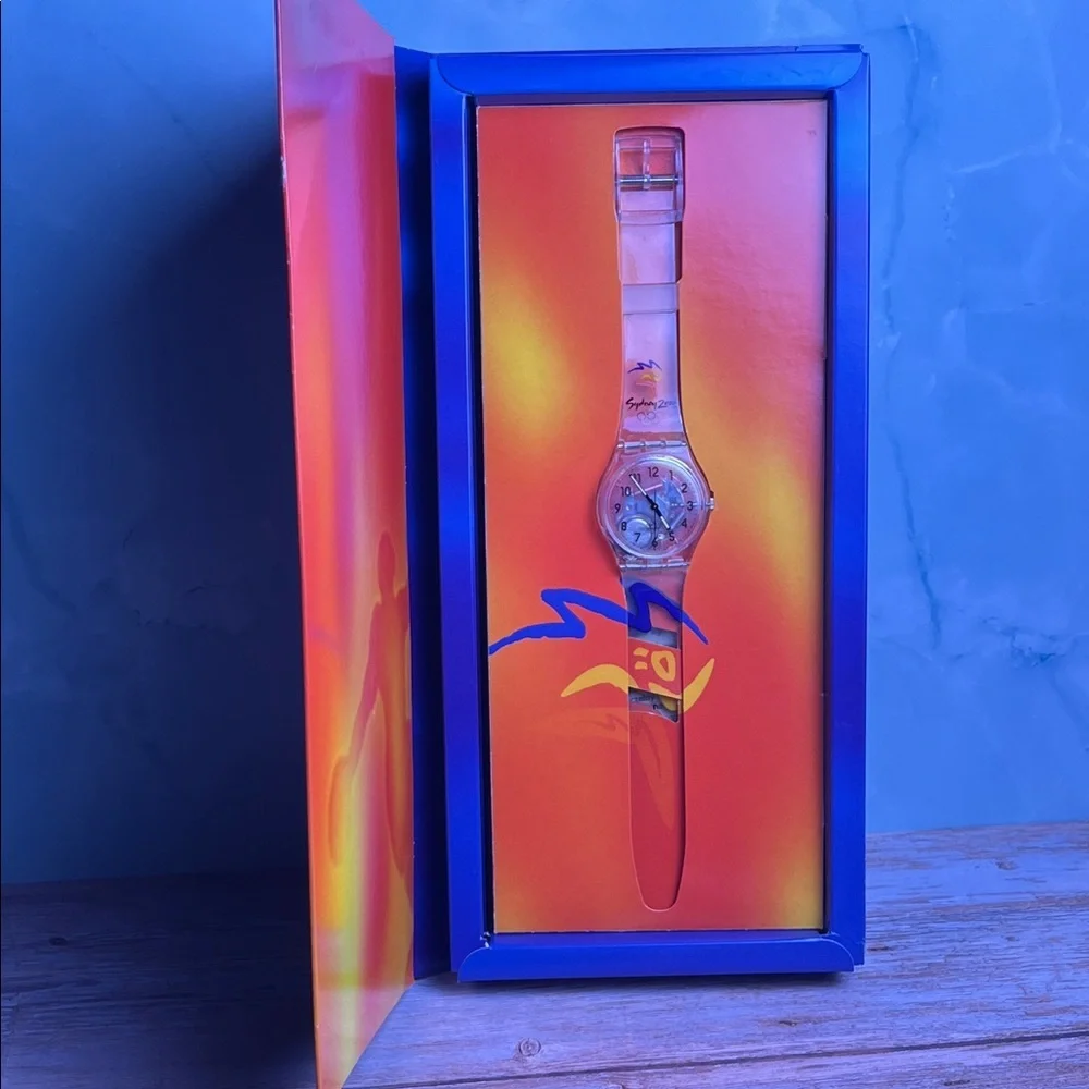 Vintage 2000 Swatch Watch Commemorative 2000 SYDNEY OLYMPICS